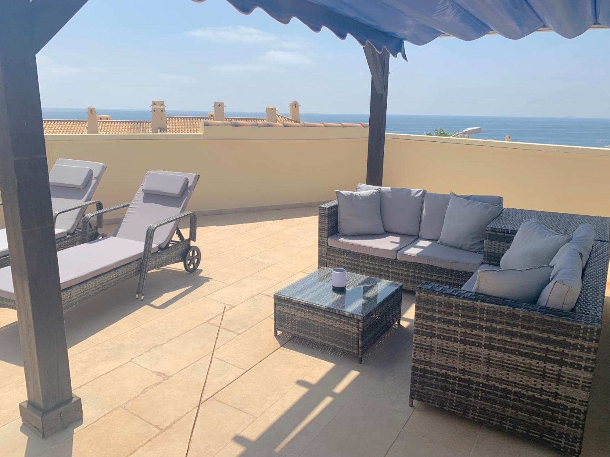 奥里韦拉Penthouse & Jacuzzi With Sea Views In Costa Blanca公寓 外观 照片